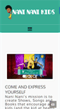 Mobile Screenshot of naninanikids.com